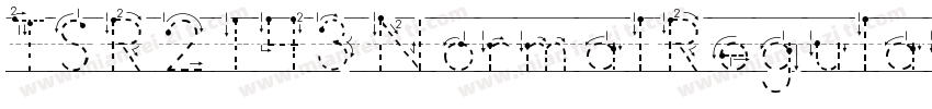 TS R 2143 Normal Regular字体转换